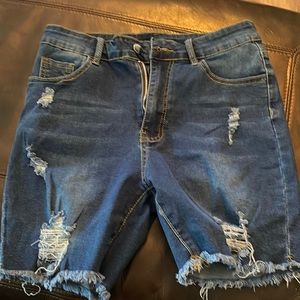 Shein size medium denim short new without tags